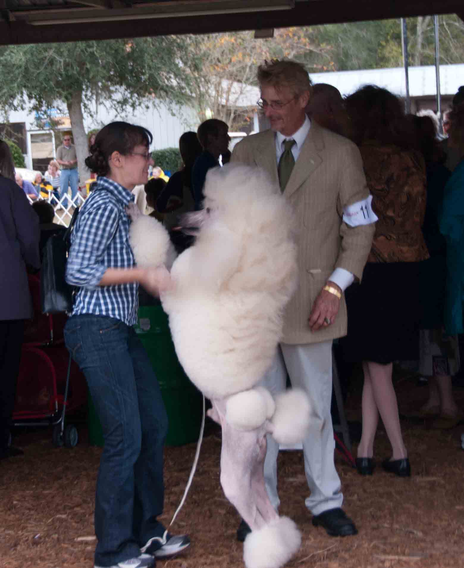 Champion Philippe with Mike and Olga