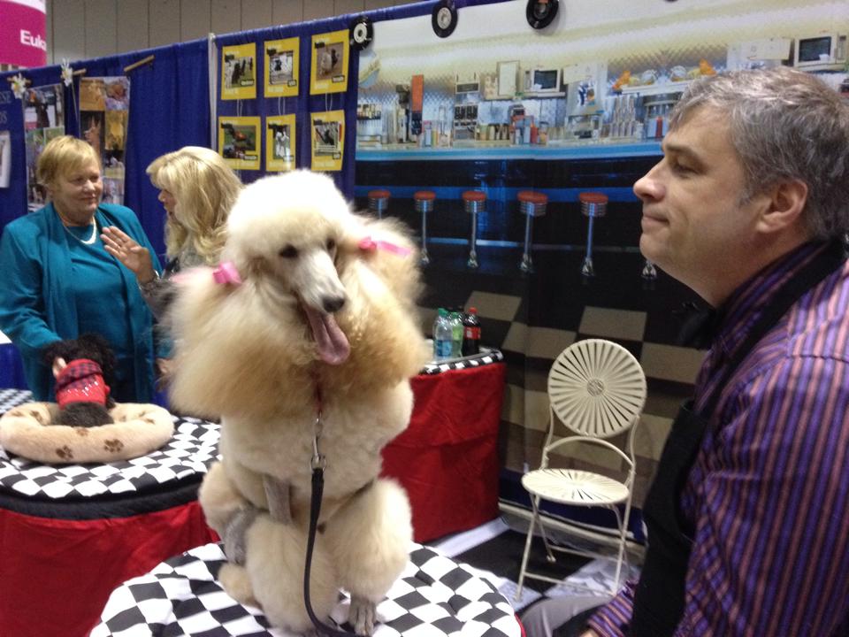 Taya and Vlad at PCA booth